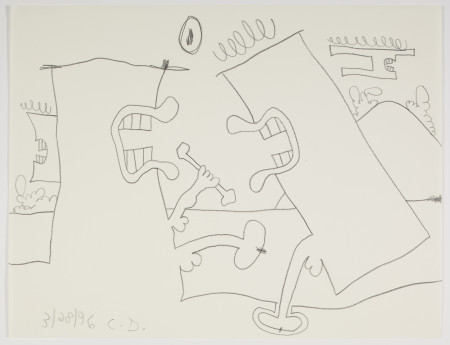 Untitled (3/28/96), Pencil on paper