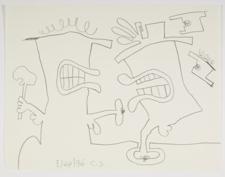 Untitled (3/28/96), Pencil on paper