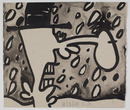 Untitled (3/3/01), Ink and pencil on paper