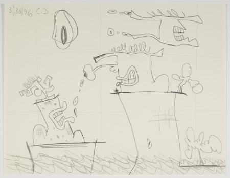 Untitled (3/30/96), Pencil on paper