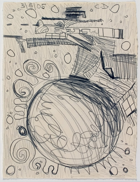 Untitled (3/8/05), graphite on paper