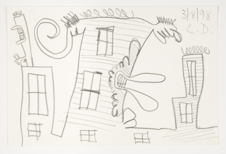 Untitled (3/8/98), Pencil on paper