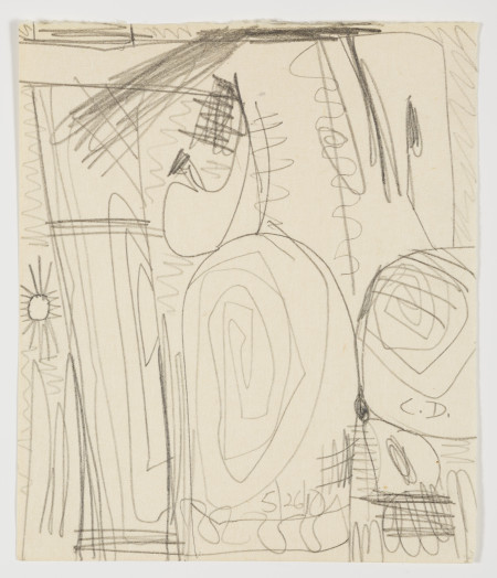 Untitled, Graphite on paper