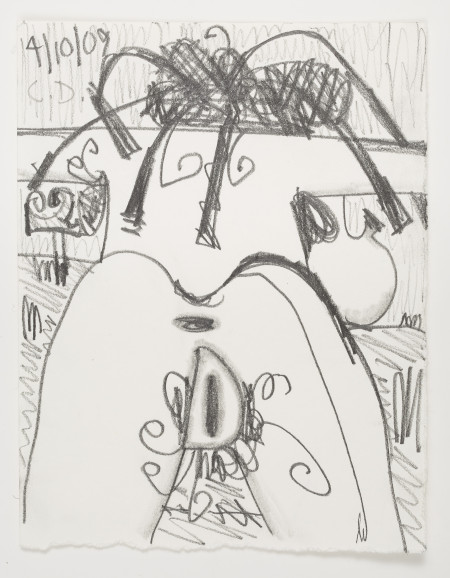 Untitled (4/10/09), Pencil on paper