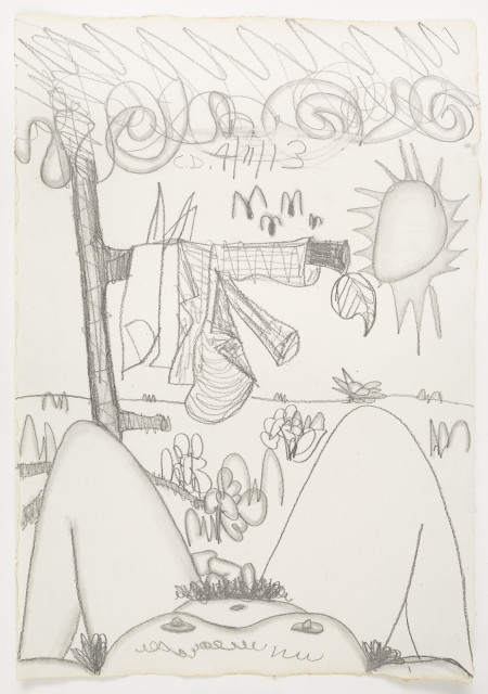 Untitled (4/11/13), Pencil on paper