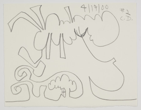 Untitled (4/19/00), Pencil on paper