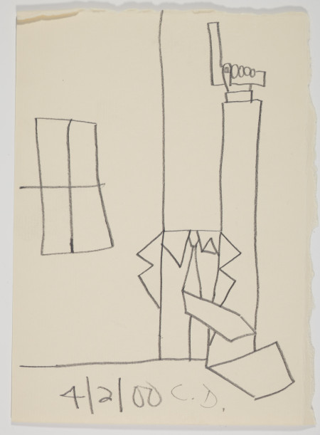 Untitled (4/2/00), Pencil on paper