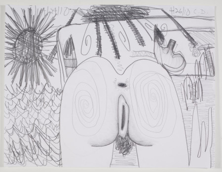 Untitled (4/24/10, 4/26/10), Pencil on paper