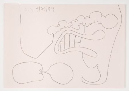 Untitled (4/24/99), Pencil on paper