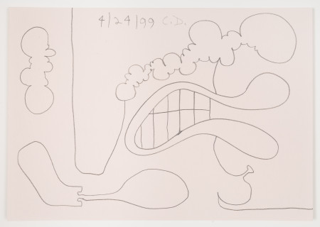 Untitled (4/24/99), Pencil on paper