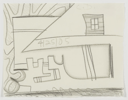 Untitled (4/25/05), Pencil on paper