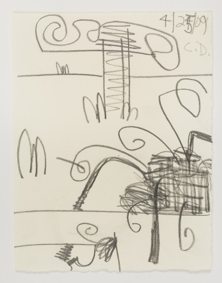 Untitled (4/25/09), Pencil on paper