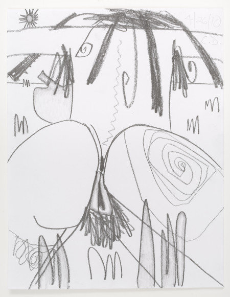 Untitled (4/26/10), Pencil on paper