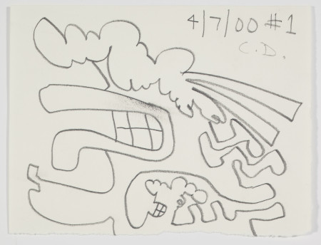 Untitled (4/7/00), Pencil on paper