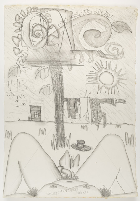 Untitled (4/7/13), Pencil on paper