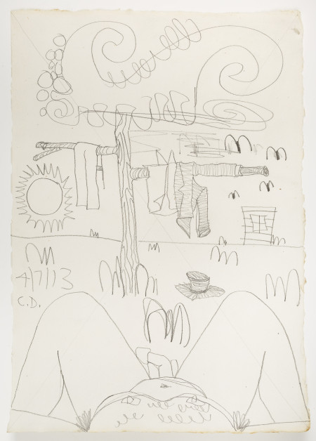 Untitled (4/7/13), Pencil on paper