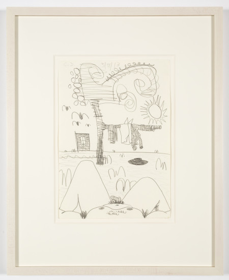 Untitled, Pencil on paper