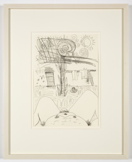 Untitled, Pencil on paper