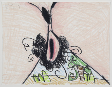 Untitled (5/05/09), Crayon on paper