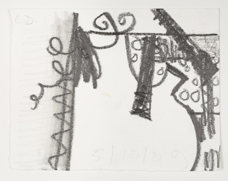 Untitled (5/10/09), Graphite on paper