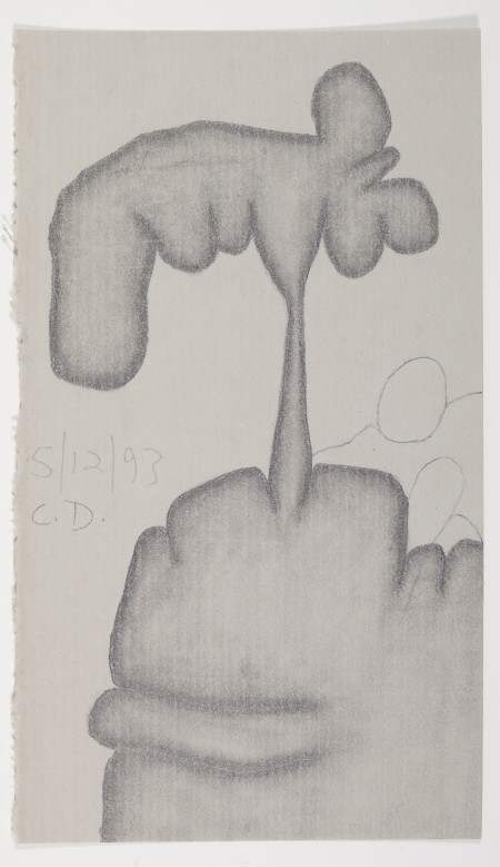 Untitled (5/12/93), Pencil on paper