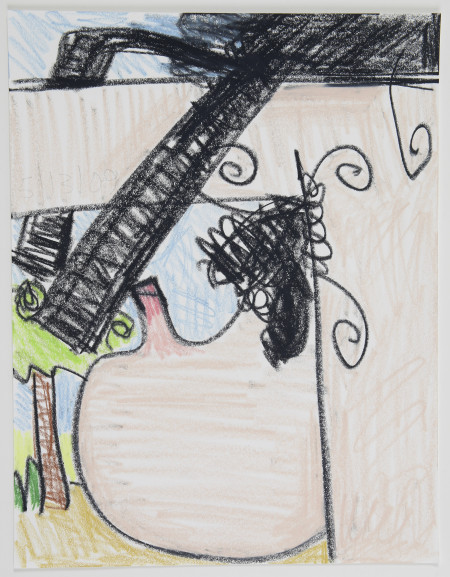 Untitled (5/13/09), Crayon on paper