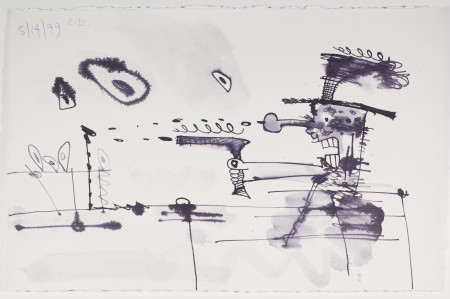 Untitled (5/14/99), Ink, pen and pencil on paper