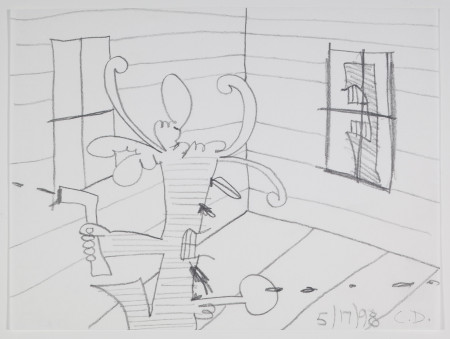 Untitled (5/17/98), Pencil on paper