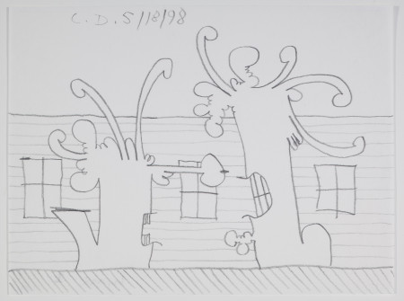 Untitled (5/18/98), Pencil on paper