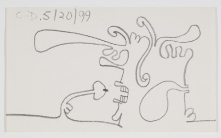 Untitled (5/20/99), Pencil on paper
