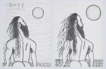 Untitled (5/22/17, 5/22/17), Pencil on paper