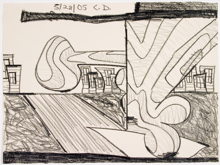 Untitled (5/28/05), Wax crayon on paper