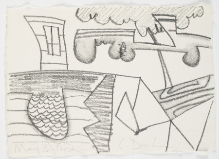 Untitled (5/3/02), Graphite on paper