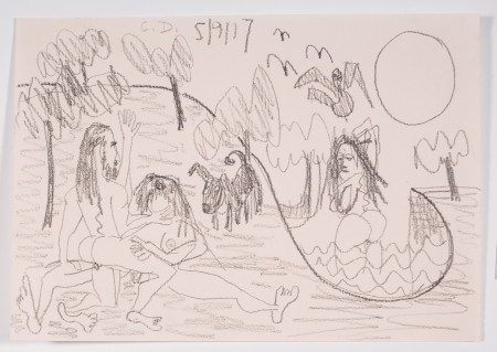 Untitled (5/9/17), Pencil on paper