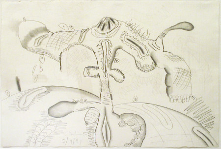 Untitled (5/9/91), graphite on paper