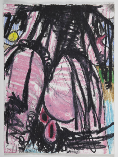 Untitled (5), Watercolor crayon and pencil on paper