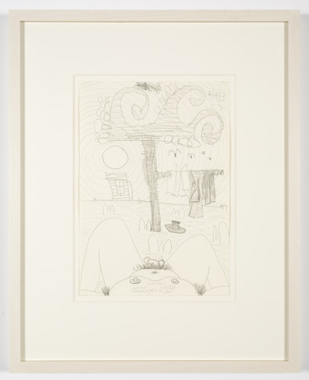 Untitled, Pencil on paper