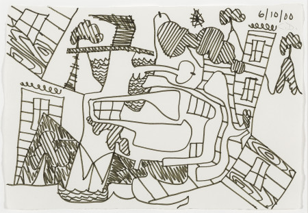 Untitled (6/10/00), Marker on paper