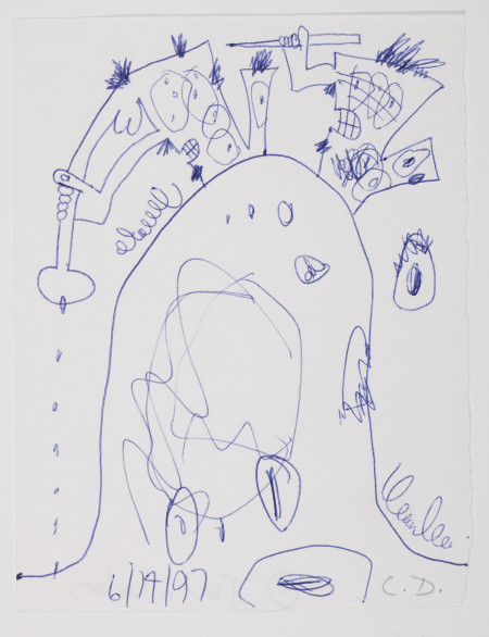 Untitled (6/14/97), Pen and pencil on paper