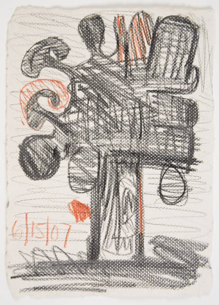 Untitled (6/15/07), Pencil and crayon on paper