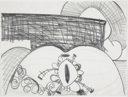 Untitled (6/17/06), Graphite on paper