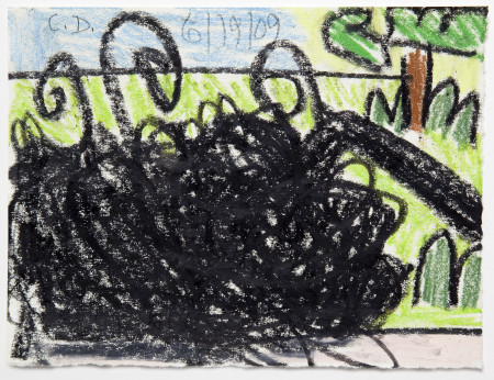 Untitled (6/19/09), Mixed media on paper