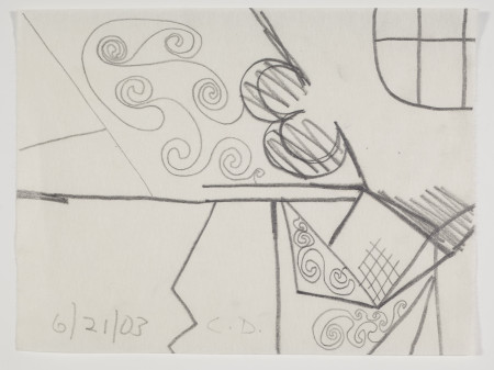 Untitled (6/21/03), Pencil on paper
