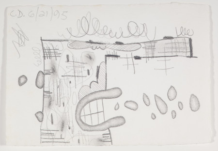 Untitled (6/21/95), Pencil on paper