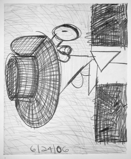 Untitled (6/24/06), Graphite on paper