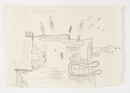 Untitled (6/25/95), Pencil on paper