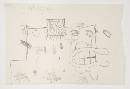 Untitled (6/25/95), Pencil on paper