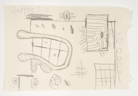 Untitled (6/28/95), Pencil on paper