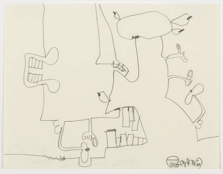 Untitled (6/9/96), Pencil on paper