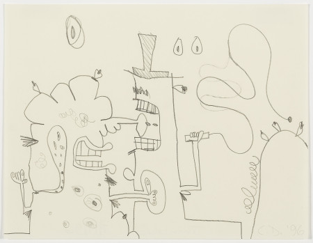 Untitled (7/17/96), Pencil on paper